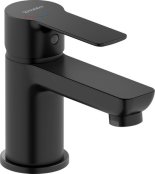 Duravit D-Code Single Lever Small FreshStart Basin Mixer w/ MinusFlow - Matt Black