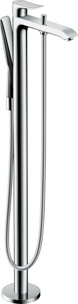 Hansgrohe Metris Single Lever Bath Mixer Floor Standing - Chrome