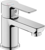 Duravit D-Code Single Lever Small FreshStart Basin Mixer w/ MinusFlow - Chrome