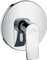 Hansgrohe Metris Single Lever Manual Shower Mixer Highflow for Concealed Installation - Chrome