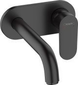 Hansgrohe Vernis Blend Single Lever Basin Mixer for Concealed Installation Wall-Mounted with Spout 20,7cm - Matt Black