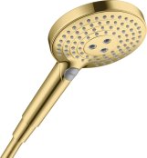 Hansgrohe Raindance Select S Hand Shower 120 3jet Ecosmart - Polished Gold-Optic