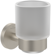 Villeroy & Boch Elements Tender Tumbler - Matt Brushed Nickel