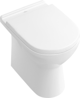 Villeroy & Boch O.Novo Back to Wall Washdown Toilet - White Alpin