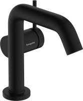 Hansgrohe Tecturis S Single Lever Basin Mixer 110 Fine Coolstart Ecosmart+ without Waste Set - Matt Black