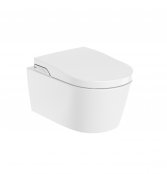 Roca Inspira Wall-Hung Smart Toilet with Horizontal Outlet