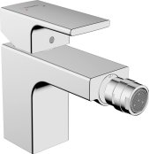 Hansgrohe Vernis Shape Single Lever Bidet Mixer with Pop-Up Waste Set - Chrome