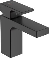 Hansgrohe Vernis Shape Single Lever Basin Mixer 100 Coolstart with Pop-Up Waste Set - Matt Black