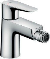 Hansgrohe Talis E Single Lever Bidet Mixer with Push-Open Waste - Chrome