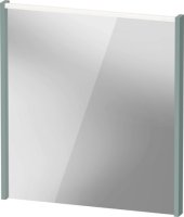 Duravit D-Code 650mm x 700mm Illuminated Mirror - Fjord Green