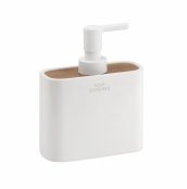 Origins Living Ninfea Soap Dispenser - White/Bamboo