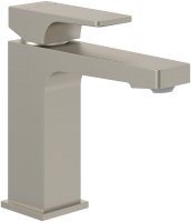 Villeroy & Boch Architectura Square Single-Lever Basin Mixer - Matt Brushed Nickel