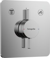 Hansgrohe Duoturn Q Mixer for Concealed Installation for 2 Functions - Chrome