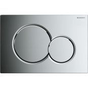 Geberit Sigma 01 Gloss Chrome Dual Flush Plate