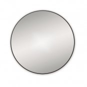 Origins Living 800mm Docklands Round Mirror - Black