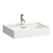 Kartell by Laufen 600mm SaphirKeramik Basin - White LCC