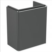 Ideal Standard Strada II 450mm Wall Hung Matt Anthracite Right Hand Guest Washbasin Unit