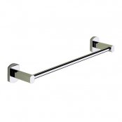 Origins Living 380mm Edera Plus Towel Rail - Chrome