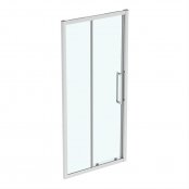 Ideal Standard i.life 1000mm Bright Silver Sliding Door