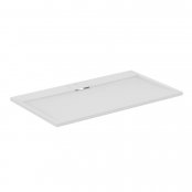 Ideal Standard i.life Ultra Flat S 1400 x 800mm Rectangular Shower Tray with Waste - Pure White