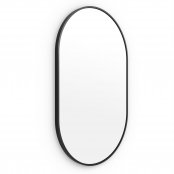 Origins Living 800 x 500mm Docklands Capsule Mirror - Black