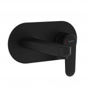 Vitra Root Built-in Basin Mixer -  Matt Black