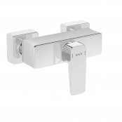 Vitra Root Square Shower Mixer - Chrome