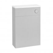 Tavistock Cadence Gloss Light Grey Back To Wall WC Unit & Worktop