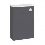 Tavistock Cadence Storm Grey Back To Wall WC Unit & Worktop