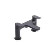 Tavistock Savour Deck Mounted Bath Filler - Black