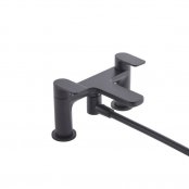 Tavistock Savour Deck Mounted Bath Shower Mixer - Black