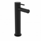 Tavistock Anthem Tall Basin Mixer With Click Waste - Black