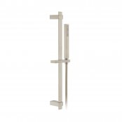 Vado Individual Square Single Function Slide Shower Rail Kit - Brushed Nickel