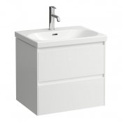 Laufen Lani Matt White 600mm 2 Drawer Vanity Unit