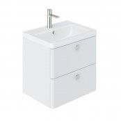 Vado Cameo 600mm Vanity Unit with 2 Drawers - Arctic White