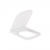 Vado Cameo Slimline Soft-Square Toilet Seat For Wall Hung & Back to Wall Toilet - White