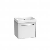 Tavistock Acumen 500mm Wall Mounted Vanity Unit & Basin - White