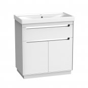 Tavistock Acumen 800mm Floor Mounted Vanity Unit & Basin - White