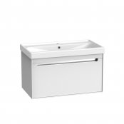 Tavistock Acumen 800mm Wall Mounted Vanity Unit & Basin - White