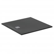 Ideal Standard Ultra Flat S+ 1200 x 1200mm Black Rectangular Shower Tray