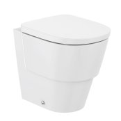 Roca Tura Back to Wall Rimless Toilet - White