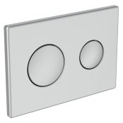 Armitage Shanks Conceala 3 Dual Flush Plate for Conceala Cisterns - Stainless Steel