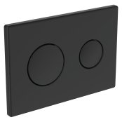 Armitage Shanks Conceala 3 Dual Flush Plate for Conceala Cisterns - Black