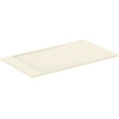 Ideal Standard i.life Ultra Flat S 1400 x 800mm Rectangular Shower Tray with Waste (On Short Side) - Sand