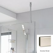 Roman Haven Select Square Ceiling Brace Kit - Brushed Nickel