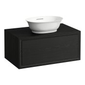 Laufen The New Classic 800mm Drawer Element for Bowl with One Drawer - Blacked Oak