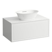 Laufen The New Classic 800mm Drawer Element for Bowl with One Drawer - Matt White