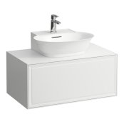 Laufen The New Classic 800mm Drawer Element for Basin with One Drawer - Matt White