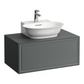 Laufen The New Classic 800mm Drawer Element for Basin with One Drawer - Traffic Grey