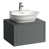 Laufen The New Classic 600mm Drawer Element for Basin with One Drawer - Traffic Grey